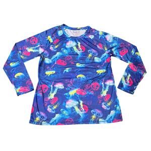Reel Legends Performance Clothing Keep It Cool Jellyfish Long Sleeve Shirt